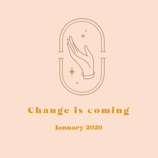 Change is Coming [part one]