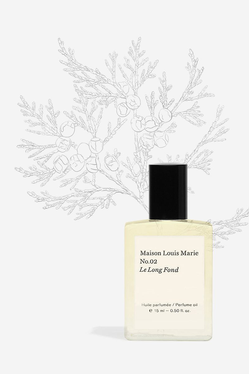 No.02 Le Long Fond Perfume Oil - Maison Louis Marie - 15ml